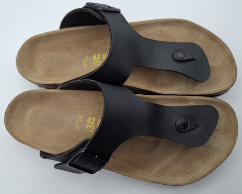 Birkenstock ramses black thong - birkenstock,