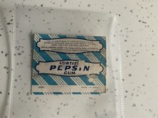 RARE 1940’S CURTISS PEPSIN CHEWING GUM WRAPPER