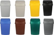 Jolie Max 55L Extra Large Recycling Bin with Swing Lid. Recycle Rubbish Bin.
