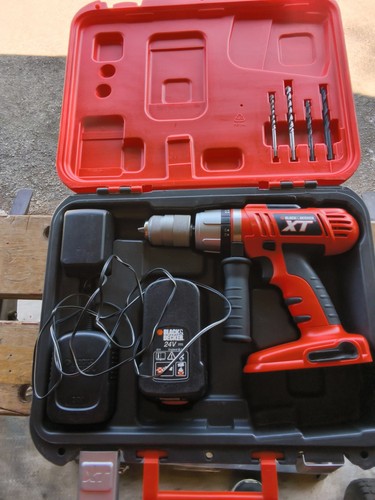 Vintage black and decker 24v - and,