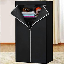 Single Fabric Canvas Wardrobe