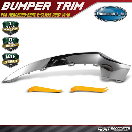 Front left chrome bumper - left,