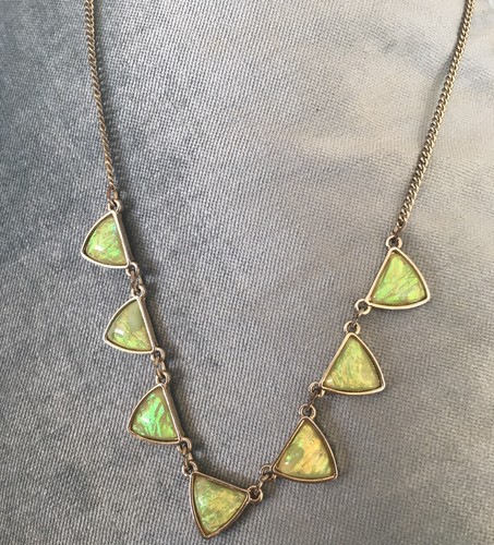 Vintage simulated green opal - vintage,