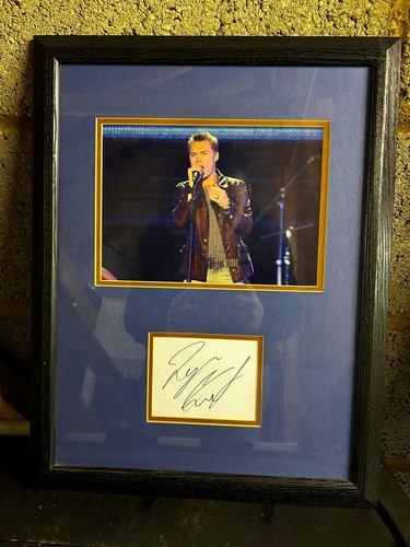 Signed ronan keating picture - ronan,