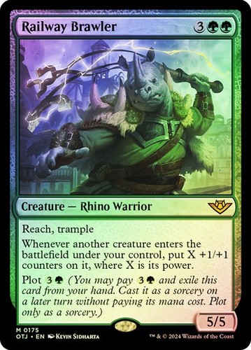Railway brawler foil otj - brawler, *foil*