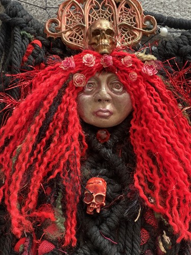 Spirit doll red - doll, witch
