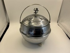 HAMMERED CHROME  ICE BUCKET