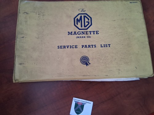 Magnette mark iii service - mark,