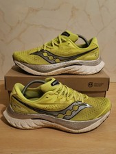 Saucony Endorphin Speed 4 Mens Running Shoes Trainers Green White Size 9.5 UK