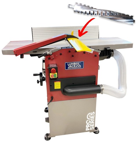 Helical planer thicknesser - planer,
