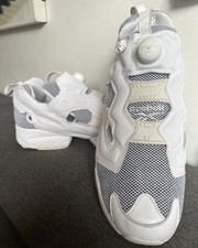 Reebok  Insta Pump Fury White Trainers Men's Size UK 11