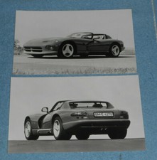 Pair of 1995 Car Press Photos