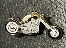 MOTORCYCLE Pin Badge CHOPPER