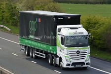 Truck Photo 12x8 - Mercedes Benz Actros Fuel Challenger - YM69 RNX