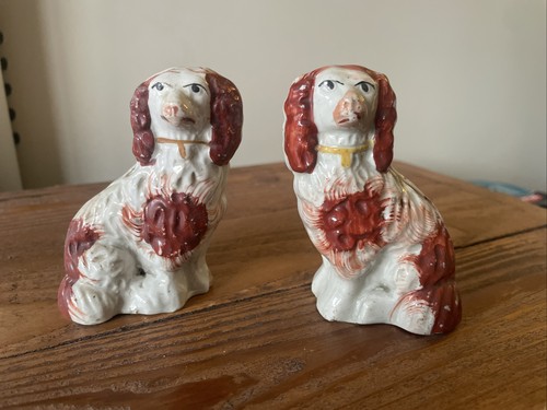 Small minature antique - antique, pair