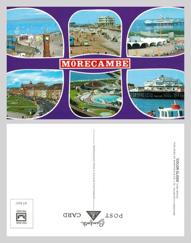 Vintage postcard morecambe - postcard,