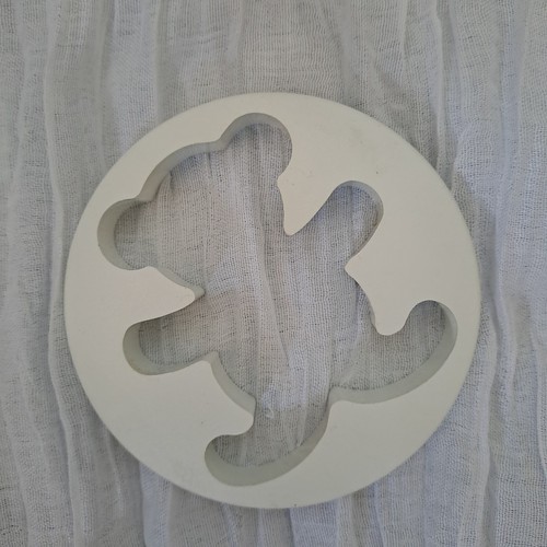 Plastic teddy bear - plastic,