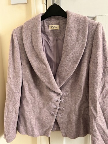 Kaliko purple tweed blazer - kaliko,