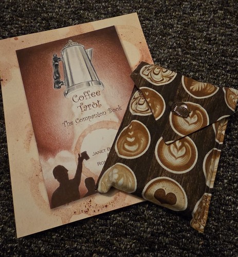 Coffee tarot with pouch and - tarot,