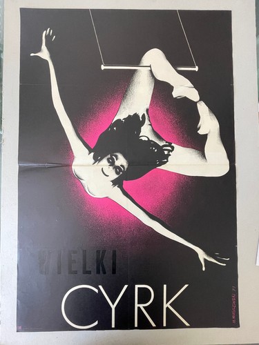 Original circus poster poland - original,