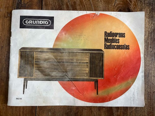 Vintage grundig radiograms - grundig,
