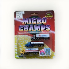 Micro Champs Big Rig Truck Series 3047 Diecast Free Wheeling Model Cars (DIL)