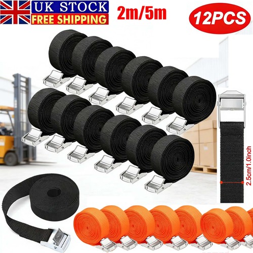 12pack 25mm lashing straps - 12pack,