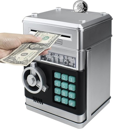 Electronic piggy bank money - electronic,