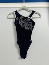Used Alpha Factor leotard gymnastics Adult XS 