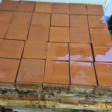 Reclaimed 6x6 terracotta tiles - reclaimed,