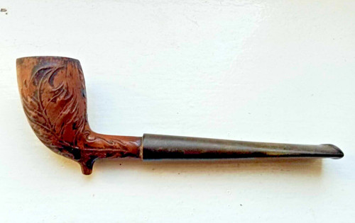 Antique wooden smoking pipe - antique,
