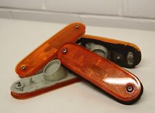 Mazda MX5 Mk1 Mk2 NA NB models 1989-2005 ORANGE SIDE REFLECTOR SET OF FOUR F & R