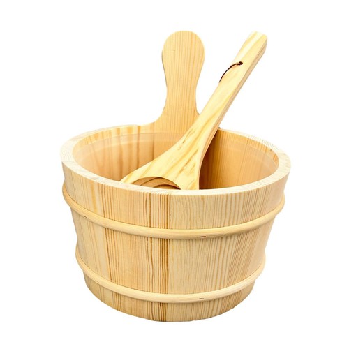 Sauna barrel and - barrel, ladle