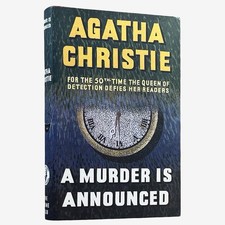 Agatha Christie A Murder Is Announced 2012 Facsimile Edition Hardback Marple
