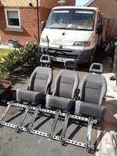 3x Rear Van Seats With  Quick