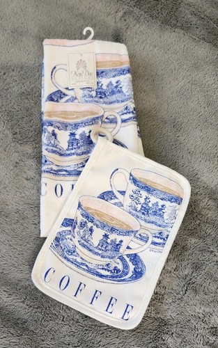 Nwt blue willow kitchen - willow,
