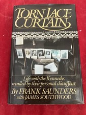 Torn Lace Curtain By Frank