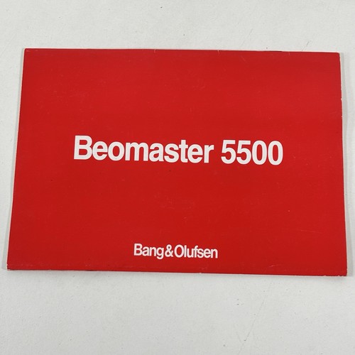Bang olufsen beomaster - olufsen, 5500