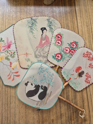 Vintage oriental painted - 5,