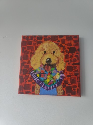 Cute exciting dog - exciting,