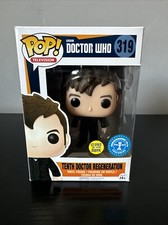 Tenth Doctor Regeneration Underground Toys Exclusive Funko Pop Vinyl #319 GITD