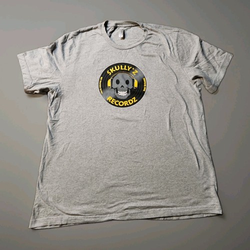 Skully record graphic logo - graphic,