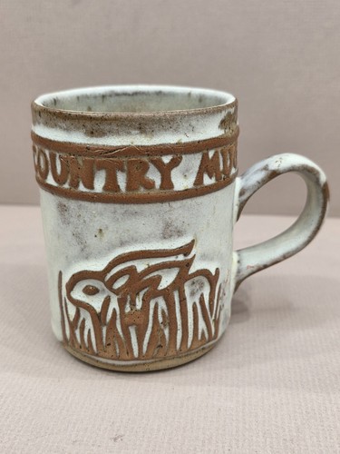 Tremar style pottery mug - style,