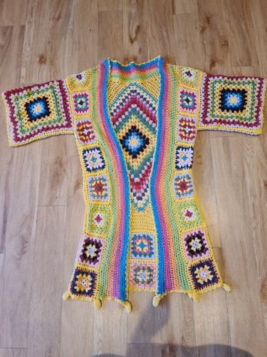 Multicoloured crochet - multicoloured,