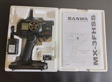 SANWA MX-3 FHSS 2.4GHz Radio Control Transmitter with RX351FS Receiver Set
