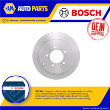 2x Brake Discs Pair Solid fits