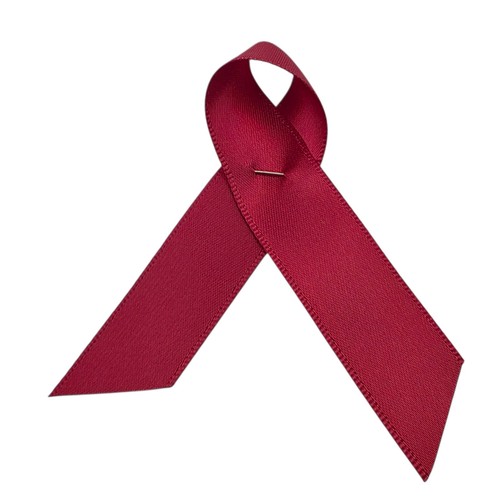 Satin awareness ribbons - satin,