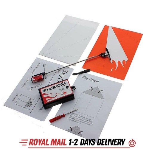 Diy paper plane kit electric - paper,