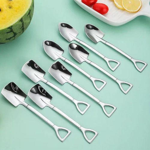 8pcs stainless steel - steel, shovel