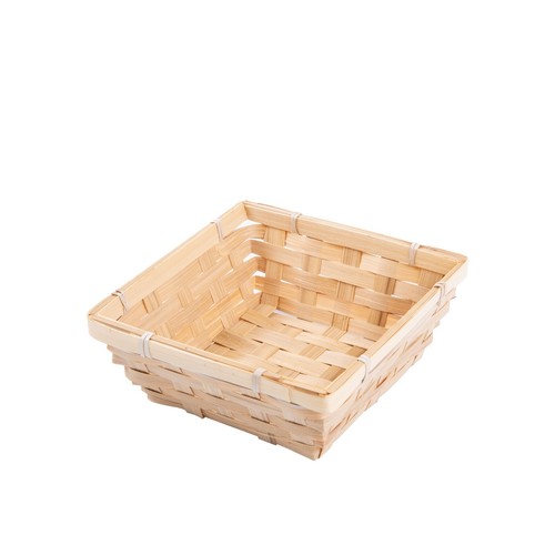 Square bamboo bread - square,